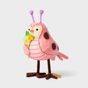 Featherly Friends Lady the Ladybug Fabric Bird